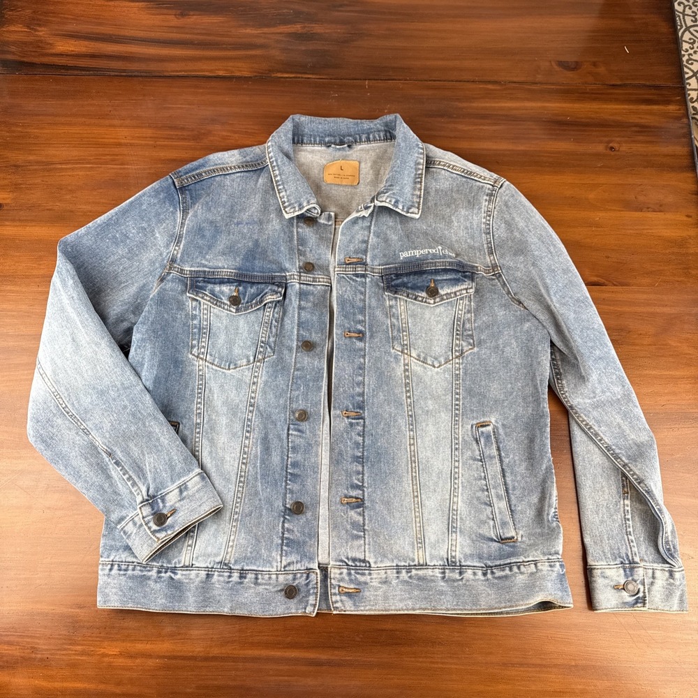 Pampered Chef Jean Jacket Size L